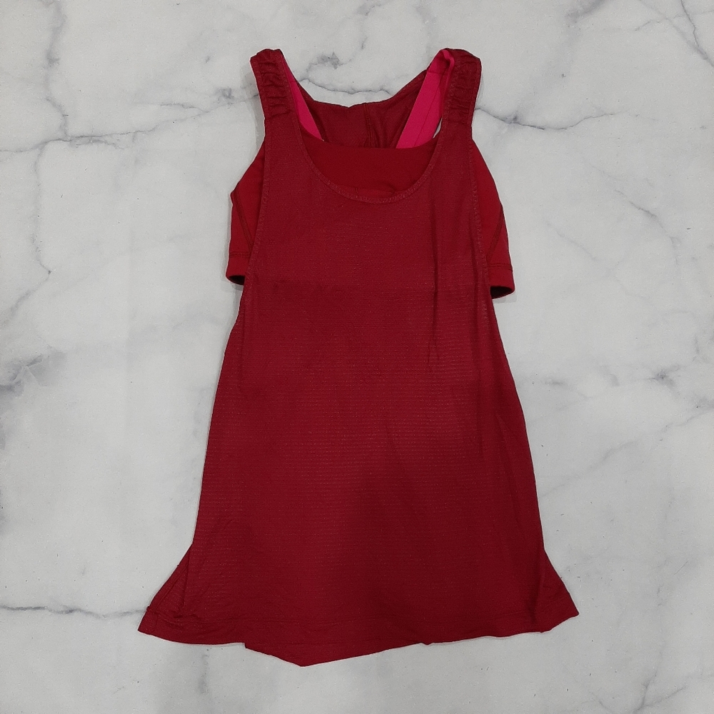 Lululemon Stash it Tank Top Bumble Berry Size 6